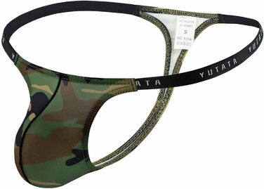 Танга чоловічі Faringoto, камуфляж, низька посадка, XL, 4 шт.