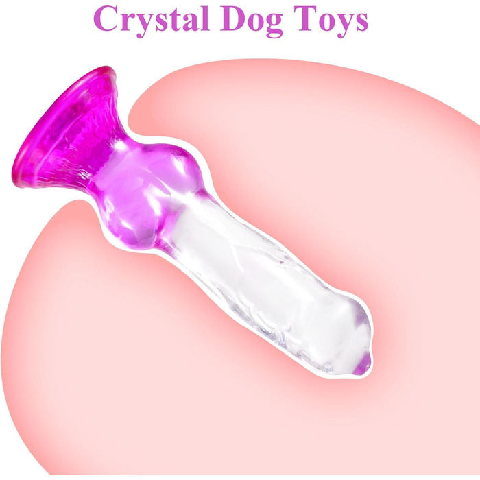 Анальний дildo Difemstoy з сильним соском, XXL, стимулятор G-точки, іграшки для дорослих для жінок, чоловіків, пар, фіолетово-прозорий