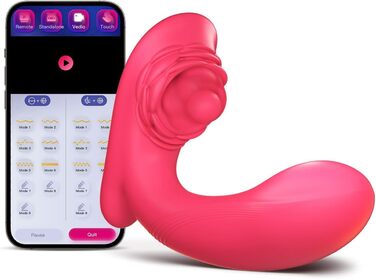 Вібратор для жінок з дистанційним керуванням та 10 режимами вібрації - Інтимна іграшка для дорослих