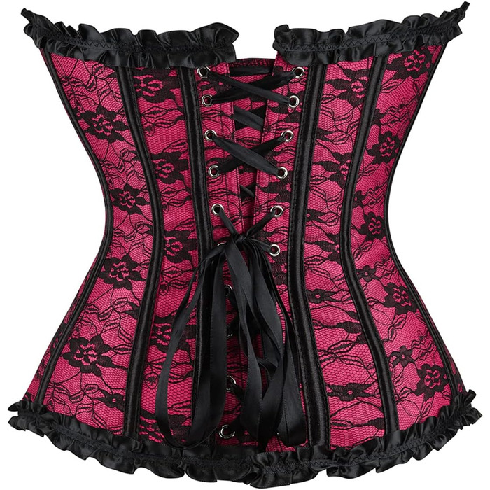 Корсет-корсет Grebrafan для жінок, червоний/рожевий, розмір 34-36