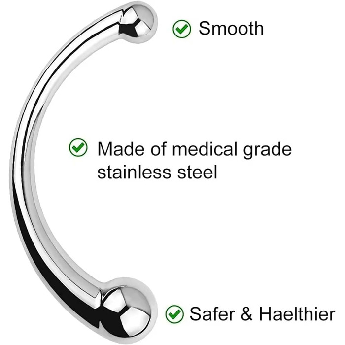 Двосторонній дилда Yasexx з G-точкою для вагінального масажу та анального використання - стимулятор простати, для жінок та чоловіків