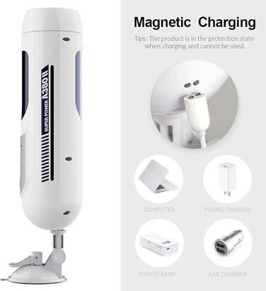 Масажер для чоловіків з телескопічною рухом, секс-іграшка