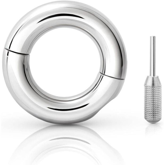Кольцевий натягувач яєчок для чоловіків з нержавіючої сталі (діаметр 36 мм)
