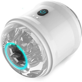 Електричний вібруючий мастурбатор для чоловіків з 10 режимами вібрації, автоматична чаша, чоловічий мастурбатор, секс-іграшка (білий)