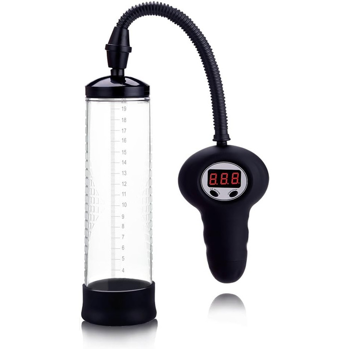 Електрична вакуумна помпа для збільшення пеніса - 20см Ø7см - для чоловіків