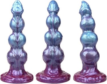 Секс-іграшка Дилдо Хвіст Дракона з Присоскою - Силікон, 23 см, для жінок та чоловіків