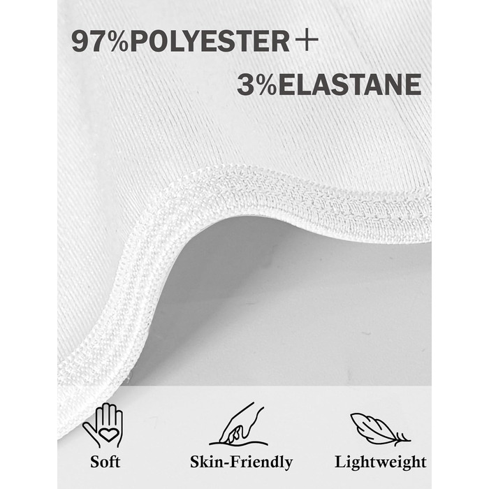 Panegy: Комплект бюстгальтера та трусиків з вишивкою, Push-Up, білий, M