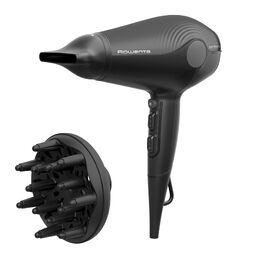 Фен для волосся Rowenta Silent 2100 CV6430F0 UltraSilence: 2100 Вт, іонізація, компактний, з дифузором