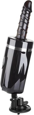 Вібратор EIS, масажер для тіла з функцією імпульсу, 40 см, перезаряджається, міцний присосок, 4 програми вібрації та 3 інтенсивності