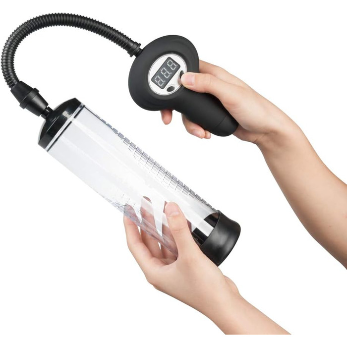 Електрична вакуумна помпа для збільшення пеніса - 20см Ø7см - для чоловіків