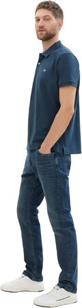 Чоловічі джинси Tom Tailor TTMARVIN Straight з еластичним стрейчем, колір Dark Stone Wash Denim, 32W/32L