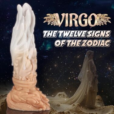 Реалістичний мастурбатор для чоловіків VIRGO'S THRONE - мастурбатор з анатомічною формою, великий анальний секс-іграшка для чоловіків, універсальний розмір (M, Ангел)