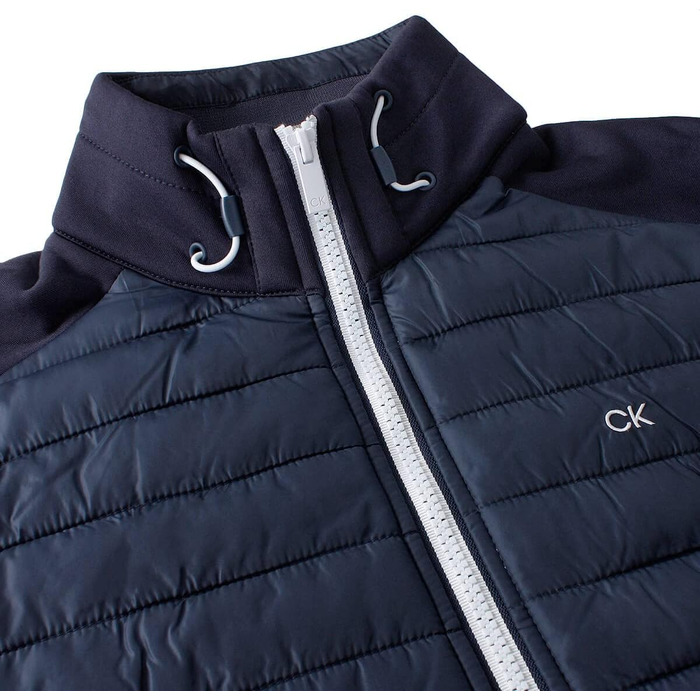 Чоловічий гібридний утеплений жилет Calvin Klein Hybrid Insulate - Темно-синій, розмір M