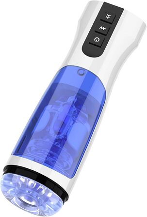 Масажер для чоловіків QGLust з нагріванням та вібрацією, 7 режимів, автоматичний, з реміннем