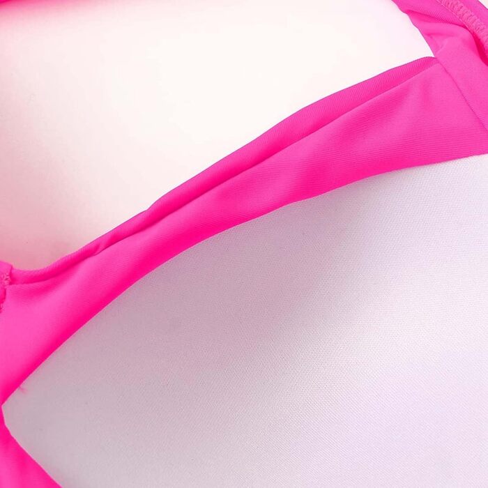 Купальник суцільний жіночий Push-up Wrap Monokini Hot Rosa, розмір XXL