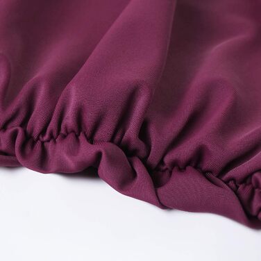 Купальник жіночий RXRXCOCO з драпіруванням, корегуючим животик, V-подібний виріз, Push Up, з підтримкою грудей, відкритий на спині, Leopard, Чорний (XL, Бордовий)