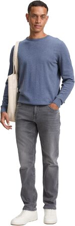 Чоловічі джинси Tom Tailor TTJOSH Regular Slim сірого кольору, Denim (33W/32L)