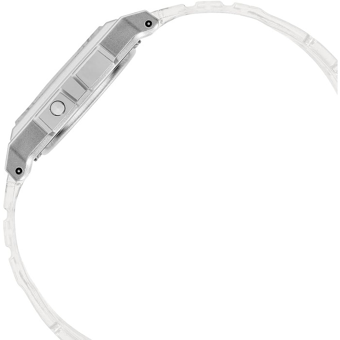 Цифровий унісекс годинник Casio Collection у прозорому корпусі