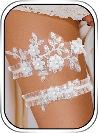 Шкарпетки мереживні для вечірки Campsis Hochzeit raut