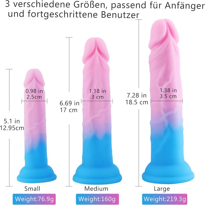 Анальні секс-іграшки Anale Stecker: набір з 4 розмірів, стимулятори G-точки та простати, для новачків (рожевий, блакитний)