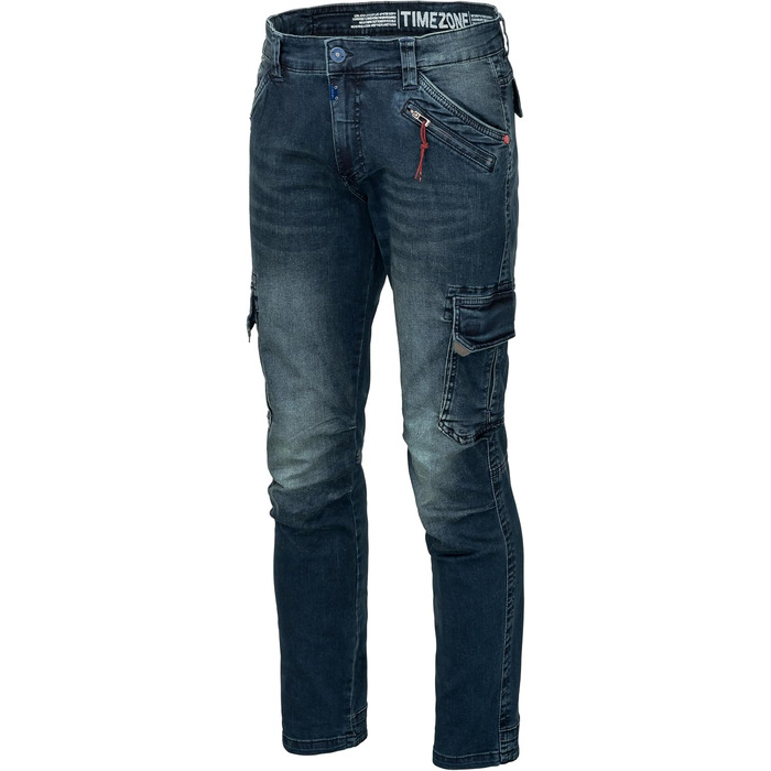 Чоловічі штани-карго Timezone Regular RogerTZ світло-блакитного кольору Light Royal Wash, 32W / 32L