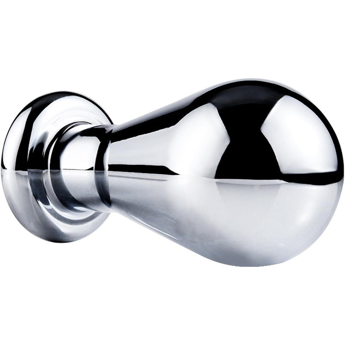 Металевий анальний плагін KucooN Extra Groß (M) - анальний плагін, масажер простати, G-точка, для чоловіків та жінок