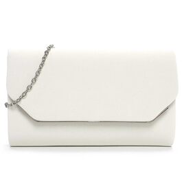 Жіночий клатч Tamaris Amalia 30451 однотонний, колір cream 470 (білий)