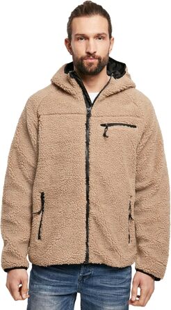 Чоловіча робоча куртка Brandit Teddyfleece Worker Jacket, колір Camel, розмір M