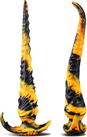 Анальний дилда Tentakel 34,5 см з силікону: фантазійний анаплаг для пар, жінок та чоловіків