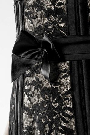 Костюм-корсет жіночий Grey Velvet, 3-частини, розмір M