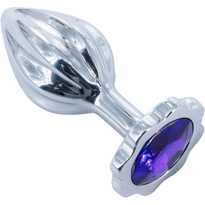 Анальний вібратор Linman з алмазною підставкою для стимуляції (для жінок та чоловіків)