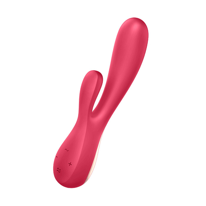 Вібратор для точки G Satisfyer, червоний, 19 см, силікон