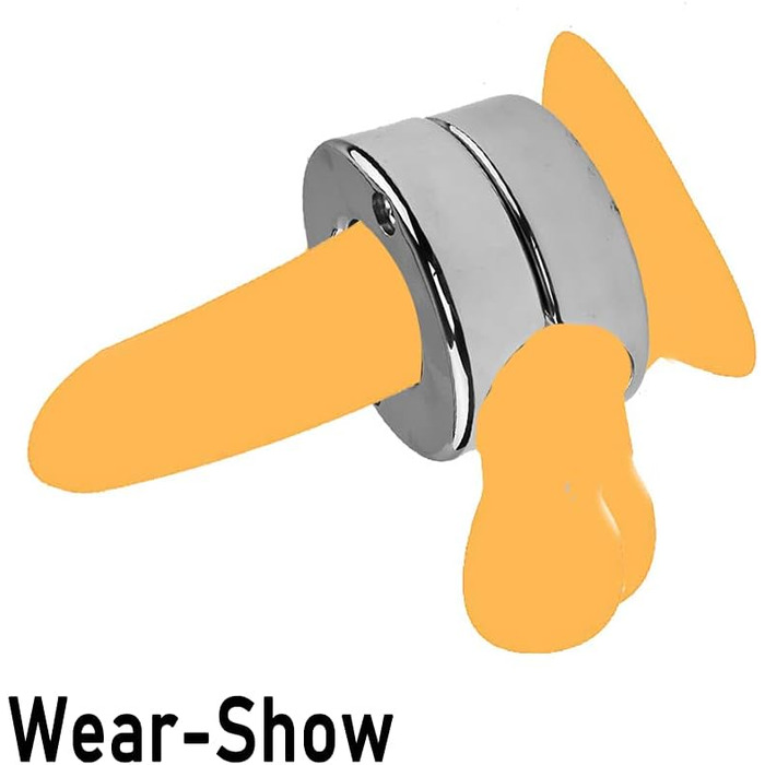 Сталевий натягувач яєчок, кільце для яєчок SeLgurFos, кільце для яєчок, кільце для статевого члена, еротичні іграшки для чоловіків (подвійний шар)