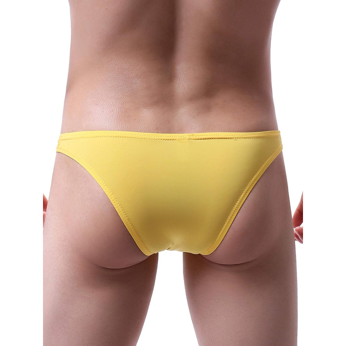 Сліпи iKingsky для чоловіків, сексуальний вигин, частковий закриття спини, труси для чоловіків, XL, 6 штук