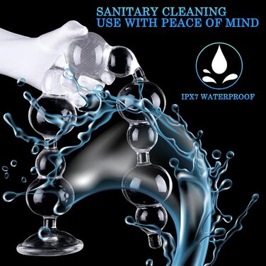 Анальні іграшки для дорослих: набір анальних кульок та дildo Ultralang (XL)