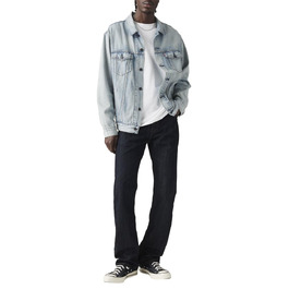 Чоловічі джинси Levi's 527 Slim Boot Cut, темно-сині (Dark Indigo Worn), розмір 32W / 30L