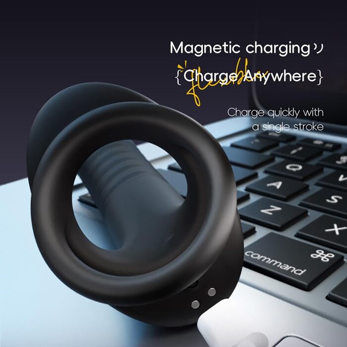 Анальні вібратори для пар NAIXBTY: 10 режимів, масажер для анального отвору та кільце для статевого члена