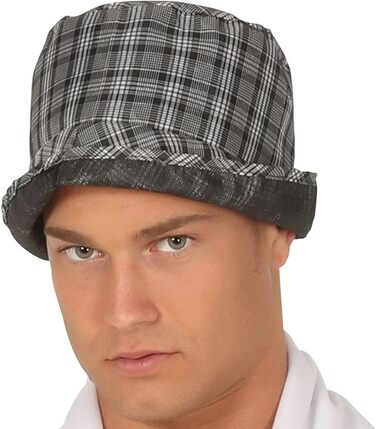 Костюм для вечірок FIESTAS GUIRCA з прихованим повідомленням для дорослих - шаль, пояс, комбінезон, пеніс та капелюх. Ідеально для холостяцьких вечірок, дорослих вечірок та веселих свят. Розмір M (48-50)