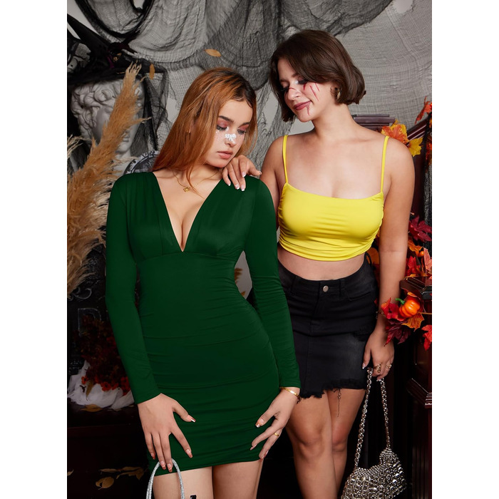 Сукня-коктейльна жіноча GOBLE, чорна (M, зелена)