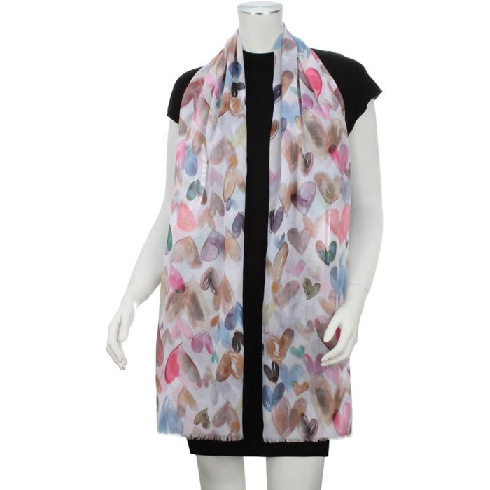 Жіноча хустка-шарф Majea багатофункціональна стола для шиї та голови, бежева (880031)