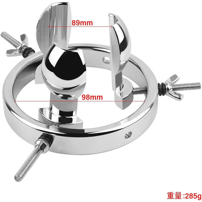 Регульований вагінальний/анальний дилататор-дзеркало, металевий експандер для вагіни/анусу, секс-іграшка для чоловіків, жінок, пар, клізми