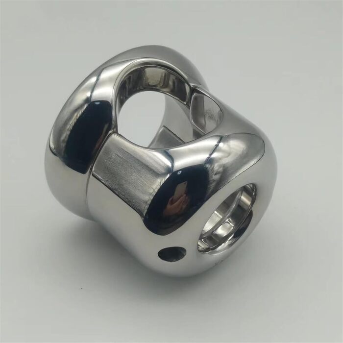 Важкий металевий кільце-важлик для яєчок, розтягувач яєчок, кільце для пеніса, затримка еякуляції, іграшки для дорослих для чоловіків