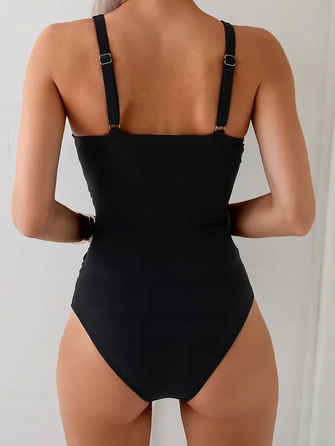 Одноштучний купальник Modebelle, чорний, розмір L