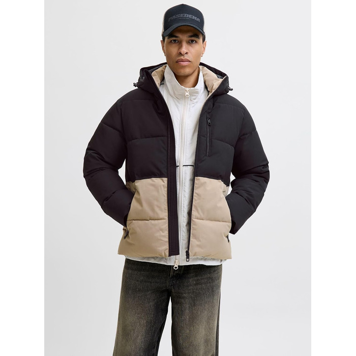 Чоловіча стібана куртка JACK & JONES Crockery, розмір M
