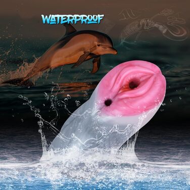 Силіконовий мастурбатор для чоловіків Qiyasex 2-в-1 з реалістичним дизайном тварин