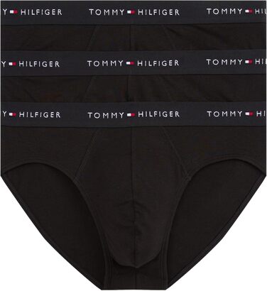 Трьохпарний боксер Tommy Hilfiger (XS, червоний) з логотипом - чоловіча білизна