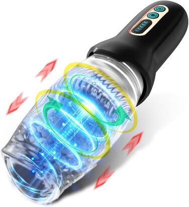 Портативний тренажер для фітнесу для чоловіків, інтелектуальна ротація, мультичастотний