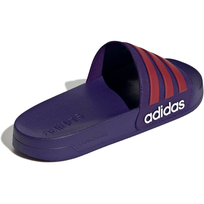 Слишовепці Adidas Adilette Shower Velcro (Collegiate Purple / Team Victory Red / Ftwr White), розмір 50 EU