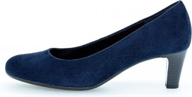 Жіночі туфлі-човники Gabor Fashion-41.400, сині (Blau River 46), розмір 35 EU