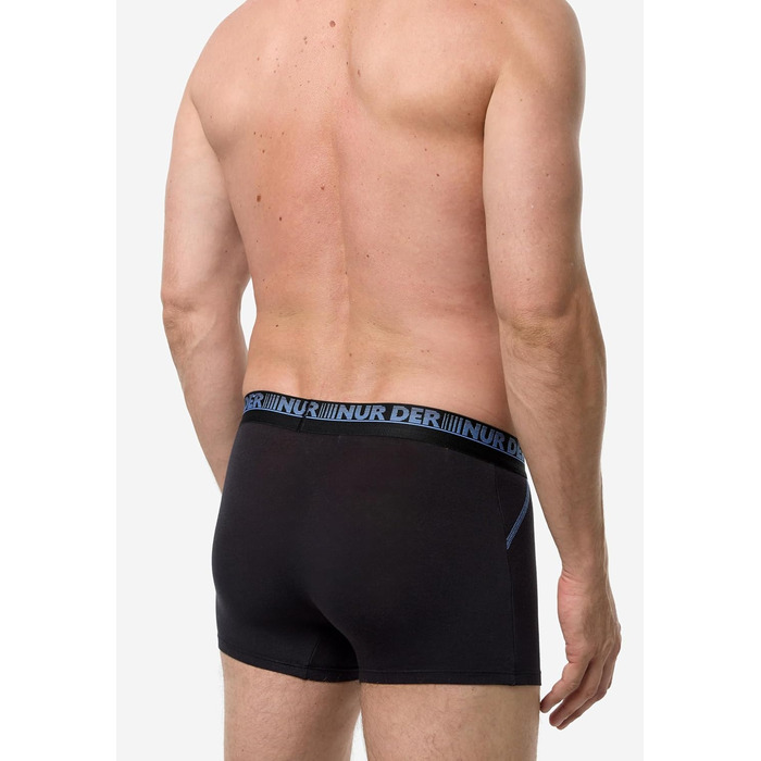 Боксер чоловічий 3 шт. 3D-Flex Air, бавовна, чорний/джинс, чоловіча білизна